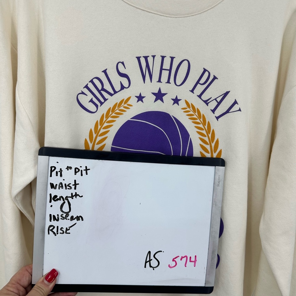 NWT Limited Edition Citizens of Humanity x Bawsi Sweatshirt Womens XL | AS 574 - Picture 8 of 8